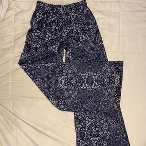 Bershka brand dark purple with floral patter size Medium